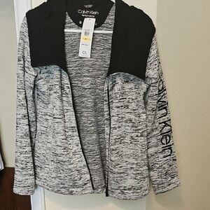 MED Calvin Klein Performance Black and Gray Jacket